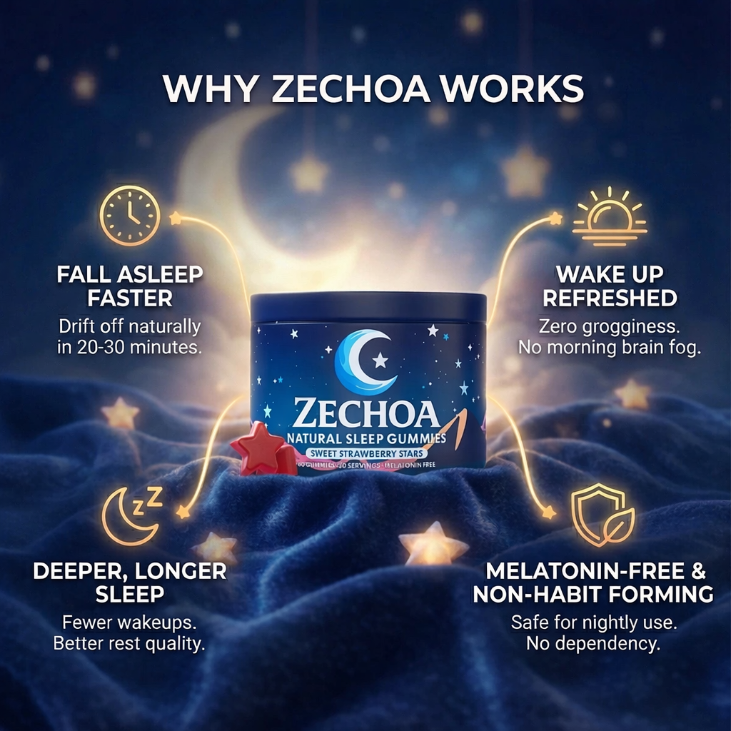 Zechoa Natural Sleep Gummies