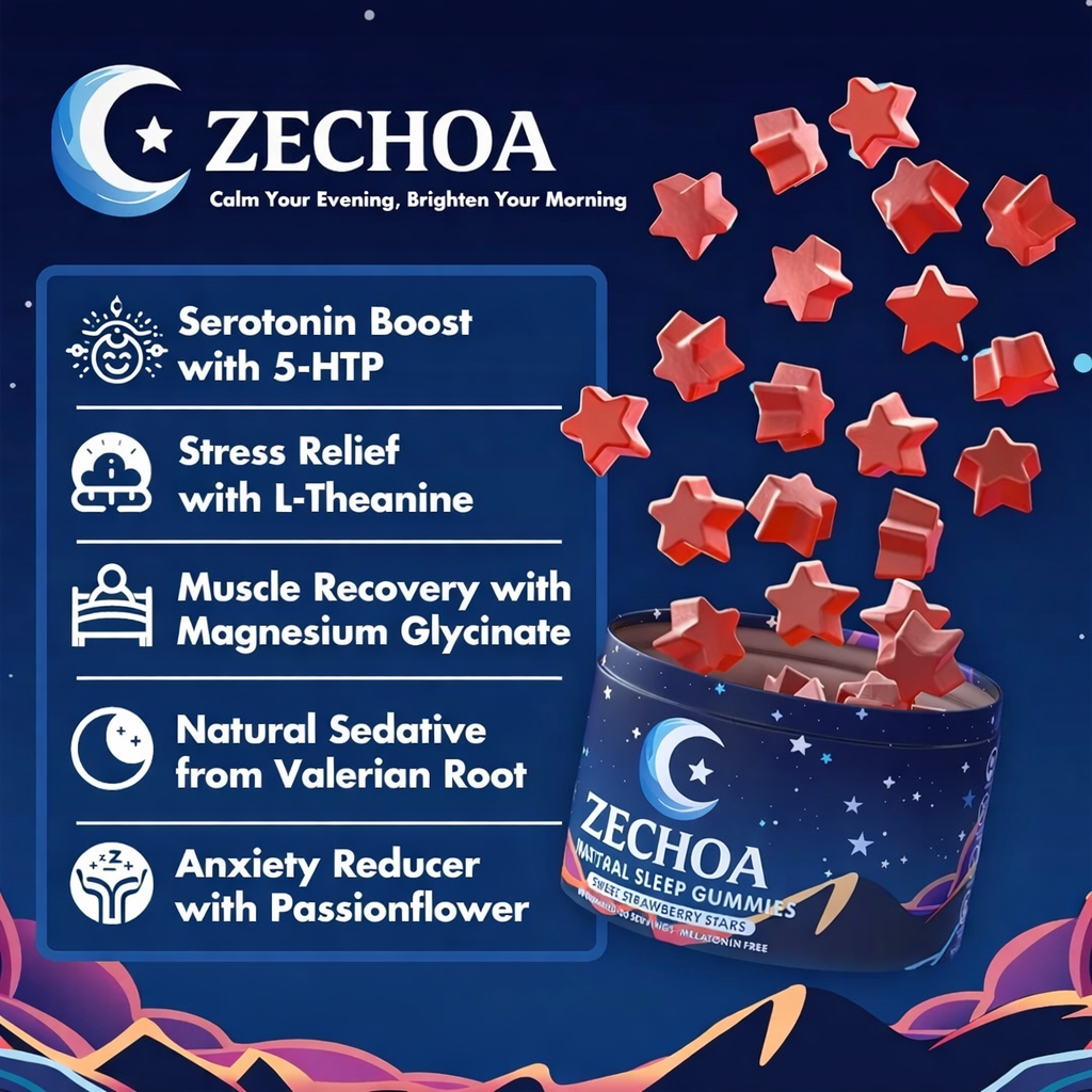Zechoa Natural Sleep Gummies