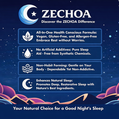 Zechoa Natural Sleep Gummies
